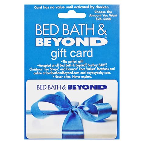 Bed Bath Beyond Gift Card Balance